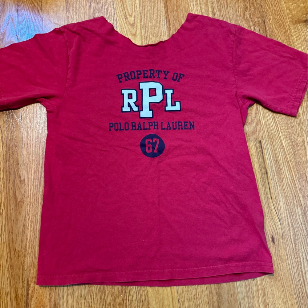 Polo Ralph Lauren vintage off the shoulder tee